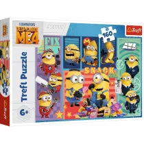 Puzzle 160 Minionkowa rado TREFL