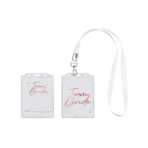 Identyfikator Team Bride 8,7x12,5cm 4szt