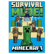 Notatnik z zegarkiem LCD Minecraft MIN4331