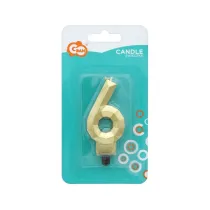 Godan �wieczka Cyfra 6 Diament 7.6cm