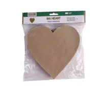 Happy Color Kszta�t z papier mache BIG HEART, 19x2.5cm