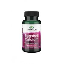 Swanson, Usa Eggshell calcium & Vit D-3 - suplement diety 60 tab.