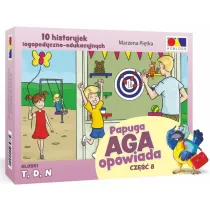 Historyjki obrazkowe. Papuga Aga opowiada cz.8