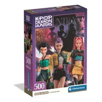 Puzzle 500 Compact K-Pop Demon Hunters 35626 Clementoni