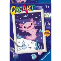 Malowanie po numerach CreArt - Wild Animals Aksolotl Ravensburger