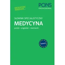 S�ownik specjalistyczny medycyna pol/ang/niem