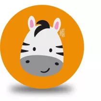 Pika PVC Sportox Kids 230mm - Zebra Artyk