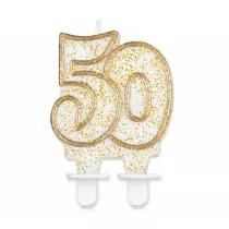 Godan �wieczka cyferka 50 z�oty kontur