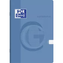 Oxford Zeszyt Geografia A5 z marginesem kratka, 5 mm, margines 60 kartek
