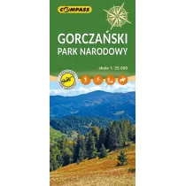 Mapa turystyczna - Gorczaski Park Narodowy