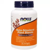 Now Foods Beta-Sitosterol Plant Sterols - Sterole rolinne Suplement diety 90 kaps.