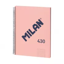 Milan Zeszyt na spirali A4 1918 kratka 80 kartek
