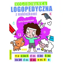 Kolorowanka logopedyczna z naklejkami 2