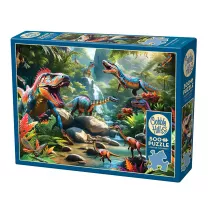 Puzzle 500 Prehistoryczne bestie G3 Cobble Hill