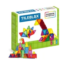 Tileblox. Zestaw t�czowy. 60 element�w