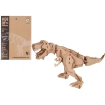 Puzzle drewniane 3D Dinozaur T-rex Pro Kids