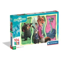 Puzzle 104 Super Kolor Zootopia 2 Clementoni