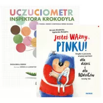 Pakiet Uczuciometr inspektora Krokodyla, Jeste wany Pinku! Ksizka o poczuciu wasnej wartoci dla dzieci i dla rodzicw troch te