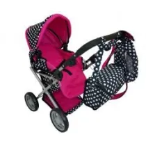 MarioToys Wzek dla lalek gboki z torb