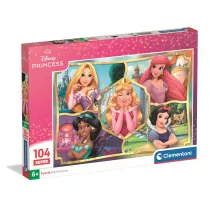 Puzzle 104 Super Princess Clementoni