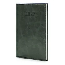 Kalendarz 2027 A5 Agenda Tygodniowy Zielony