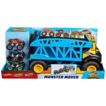 Hot Wheels Transporter Monster Mover + 3 auta Mattel