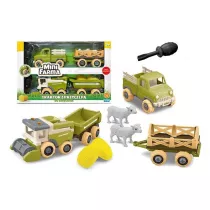 Mini farma traktor z przyczep� do skr�cania Artyk