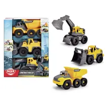 Construction Pojazdy budowlane Volvo 16cm 3-pak Simba