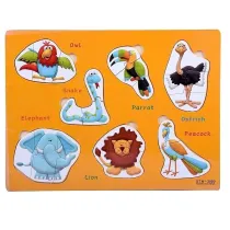 Puzzle drewniane Zwierzta Adar