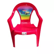 Krzeseko plastikowe czerwone 3Toysm