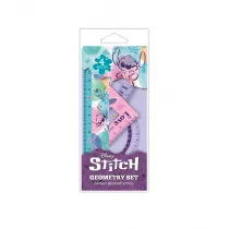 Zestaw geometryczny 4szt. Disney Fashion Stitch pastel