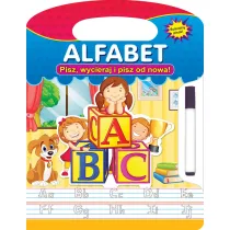 Alfabet. Pisz, wycieraj i pisz od nowa!