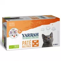 Yarrah Pasztet dla kota multipack 8 x 100 g Bio