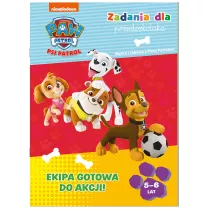 Psi Patrol. Zadania dla przedszkolaka. Ekipa gotowa do akcji