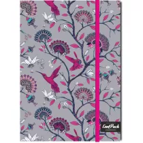 Brulion A5 z gumk Coolpack Silence 04699 linia 80 kartek
