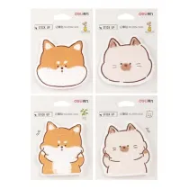 Deli Notes samoprzylepny piesek shiba 30 kartek mix wzor�w