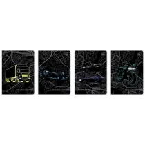 Interdruk Zeszyt A5/32K 3kol linia 70g UV Cars (10szt)