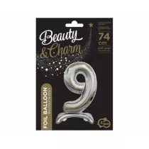 Godan Balon foliowy B&C Cyfra stoj�ca 9 BC-ASS9 74 cm