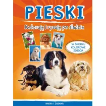 Pieski Koloruj i rysuj po ladzie