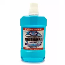 Beauty Formulas Active Alcohol Free Mounthwash pyn do pukania jamy ustnej bez alkoholu 750 ml