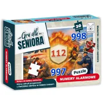 GRA DLA SENIORA PUZZLE NUMERY ALARMOWE Kangur