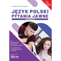 Jzyk Polski Pytania Jawne Vademecum matura 2025