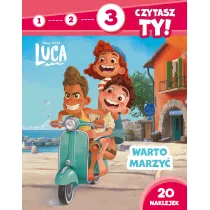 1, 2, 3, czytasz Ty! Poziom 3. Marzenia si speniaj. Disney Pixar Luca