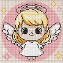 Diamentowa mozaika Kids - �wi�ty Anio�ek 30x30cm Ideyka