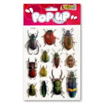 Penmate Naklejki metaliczne Beetles
