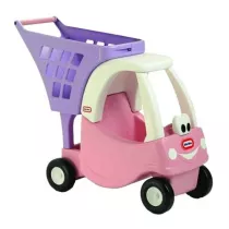 Cozy Coupe - Wzek na zakupy Princess Little Tikes