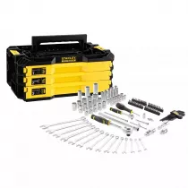 Stanley Zestaw kluczy 126 el. modu pro-stack 3 szuflady