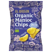 El Origen Chipsy z manioku solone bezglutenowe 60 g Bio