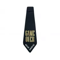 Godan Krawat Game Over 10x32cm