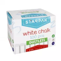 Starpak Kreda szkolna biaa 100 szt.